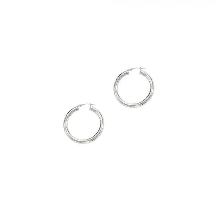 40mm Tube Hoop Earring