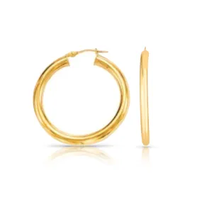 40mm Tube Hoop Earring