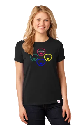 ACE Multi-Color Logo Women's T-Shirt