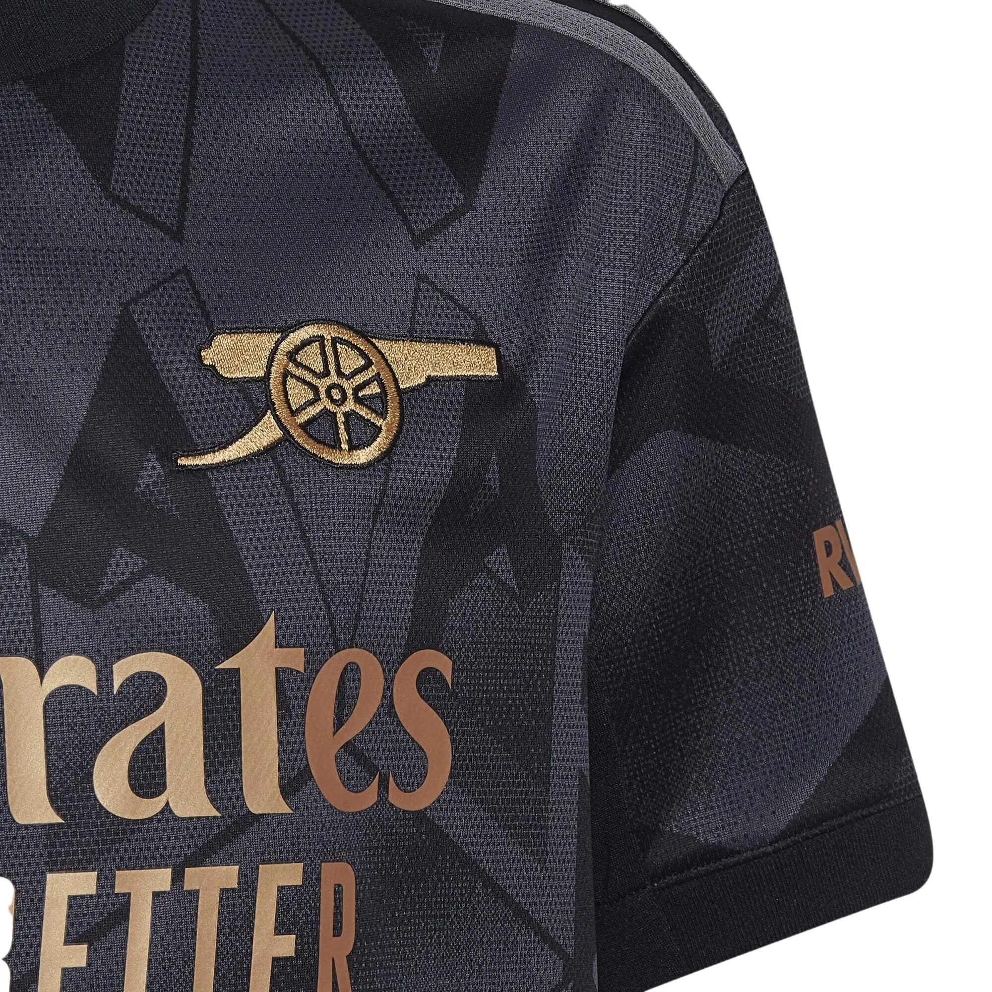 adidas Kids Arsenal 2022/23 Away Jersey Black