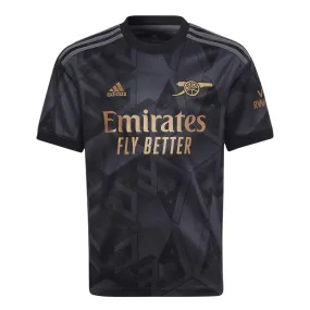 adidas Kids Arsenal 2022/23 Away Jersey Black