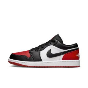 Air Jordan 1 Low "Bred Toe 2.0" - Men's