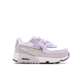 Air Max 90 (TD) - White/Metallic Silver/Violet Frost