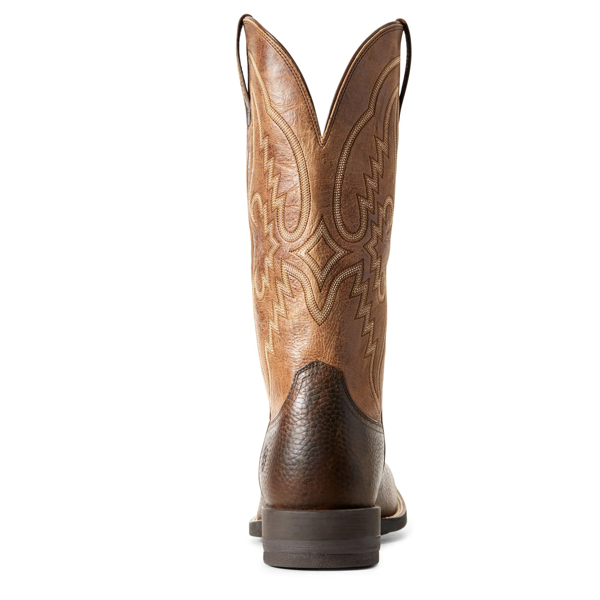 'Ariat' Men's 13" Round Pen Shock Shield - Copper / Tan