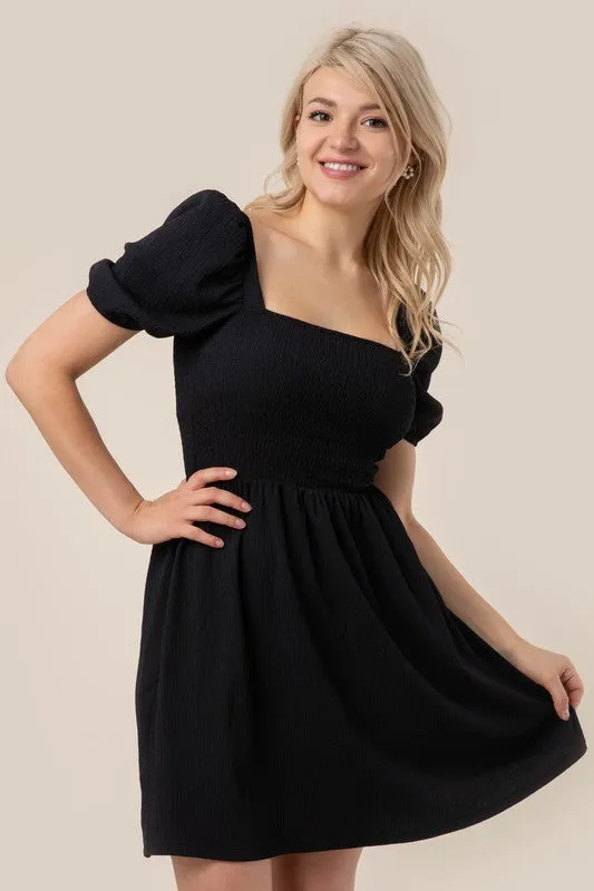 Baby Doll Black Dress