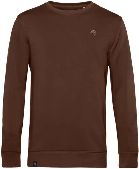 BAC U31B ― Weiches Unisex Bio-Baumwolle Sweatshirt - Mocha Brown