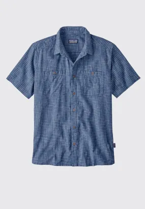 Back Step Shirt Trails - stone blue