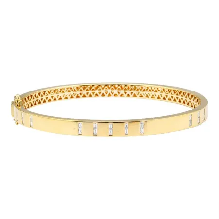 Baguette Lines Bangle