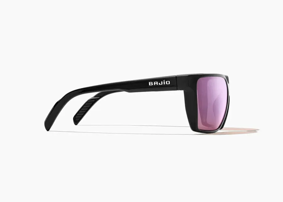 Bajio Eldora Polarized Sunglasses in Black Gloss