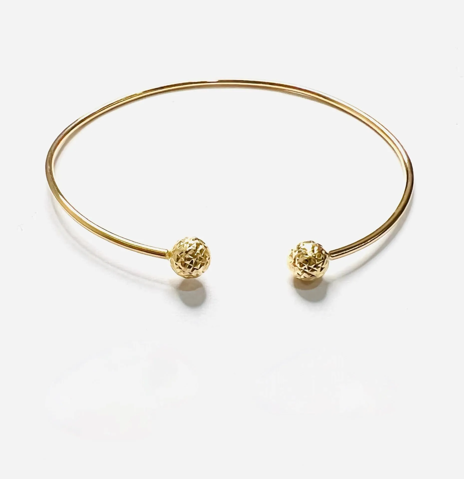 Ball Bangle 18k Gold