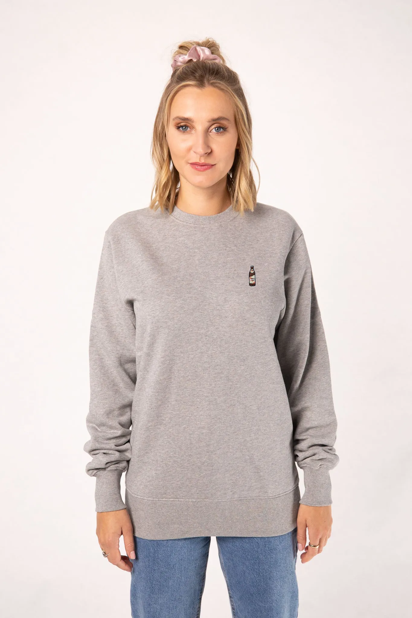 Bazi® | Bestickter Bio-Baumwoll Frauen Pullover