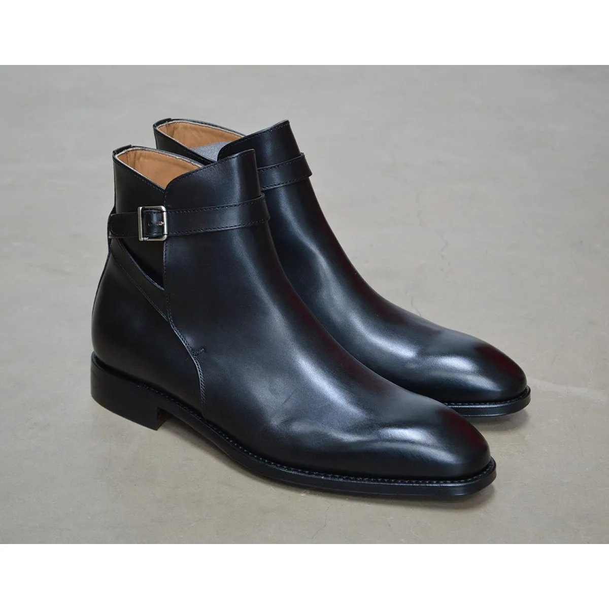 Berwick 1707 JODHPUR (490) -Black Boxcalf