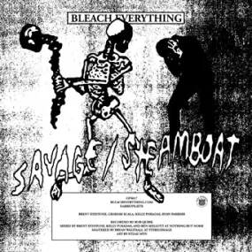 Bleach Everything "Savage b/w Steamboat" - Fanzine 7" (Color Vinyl Flexi Disc)