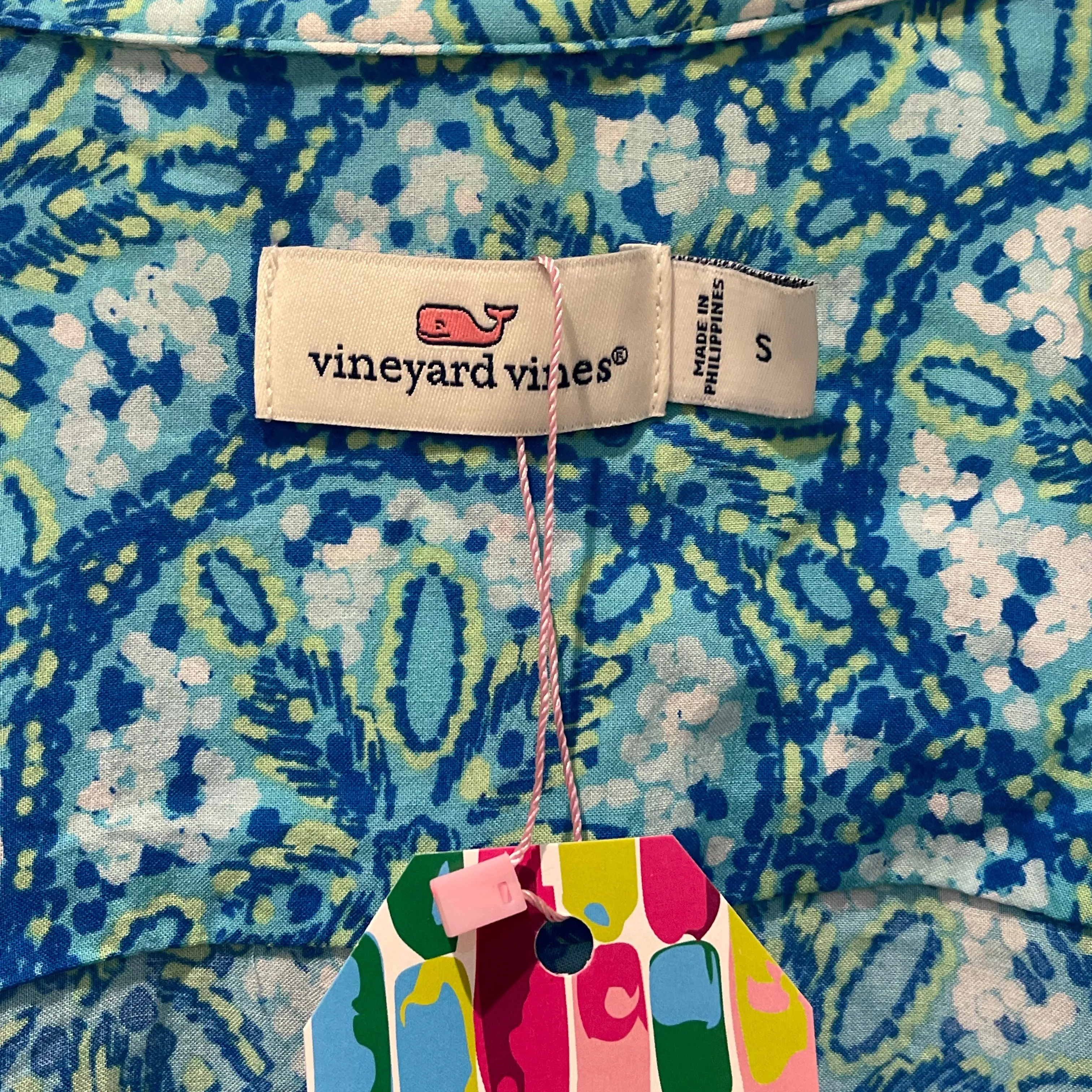 Blue Mix Vineyard Vines Dress, S