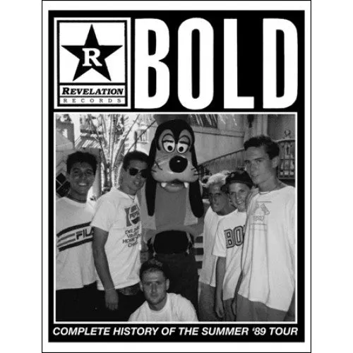 Bold "Complete History Of The Summer '89 Tour" -  Fanzine