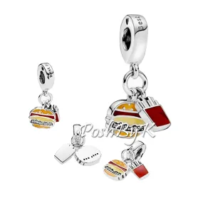 Burger & Fries Charm 797211ENMX