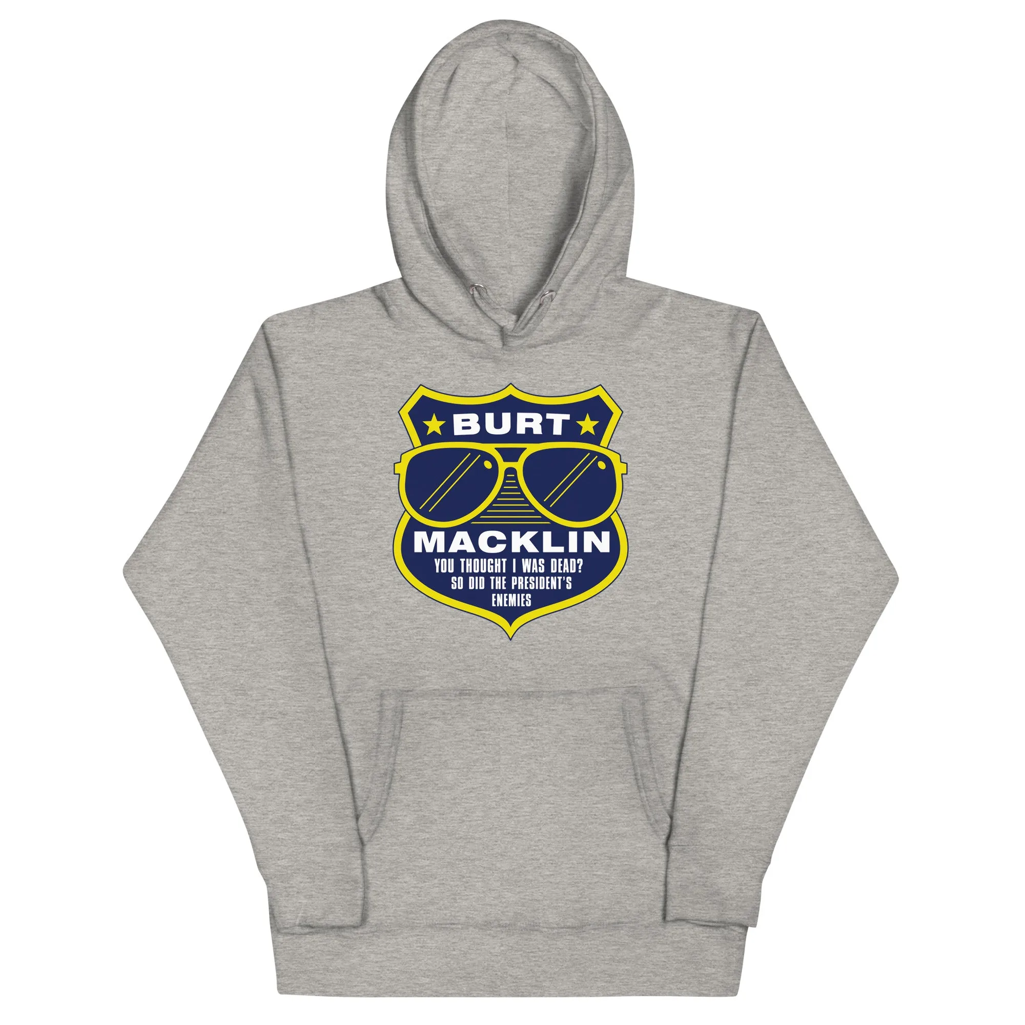 Burt Macklin Badge - Unisex Hoodie