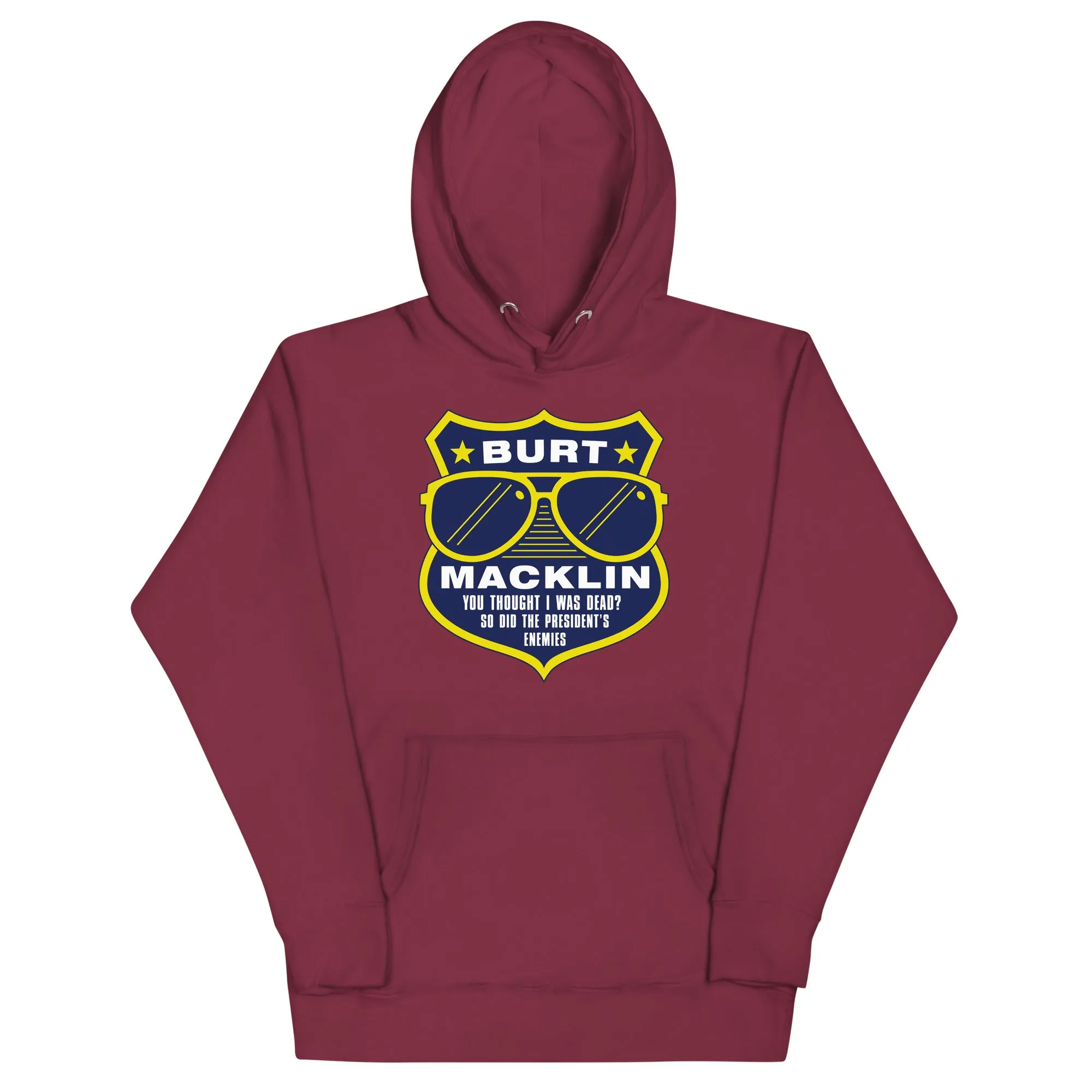 Burt Macklin Badge - Unisex Hoodie