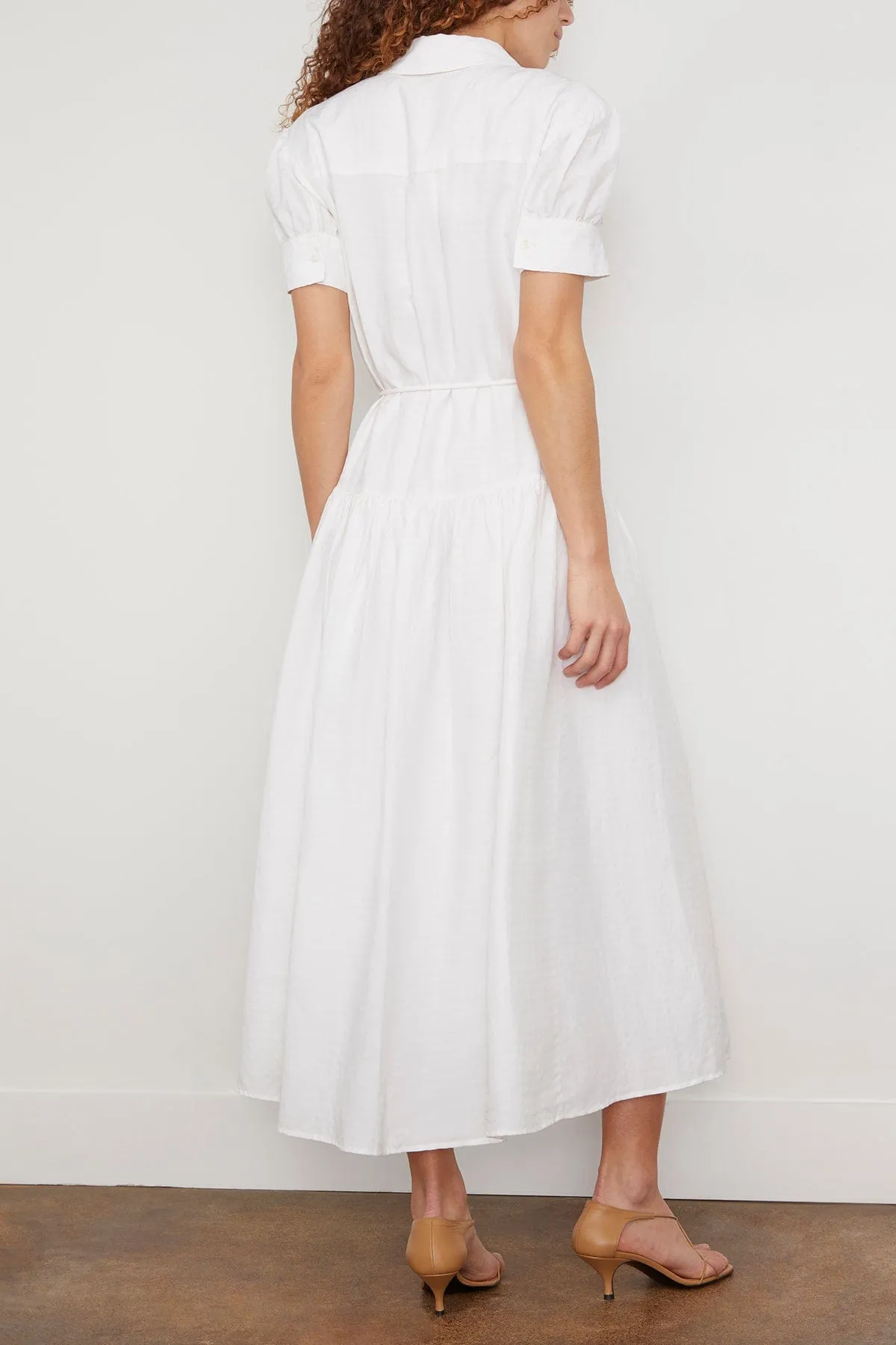 Carrington Dress in Off White