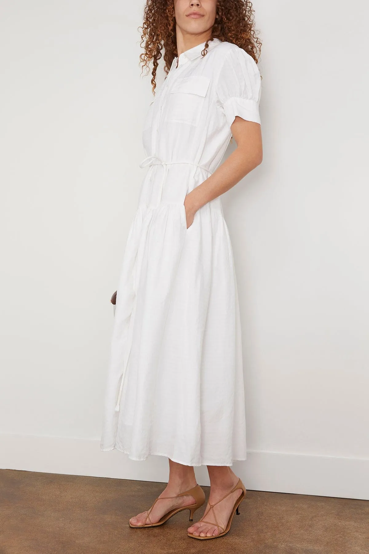 Carrington Dress in Off White