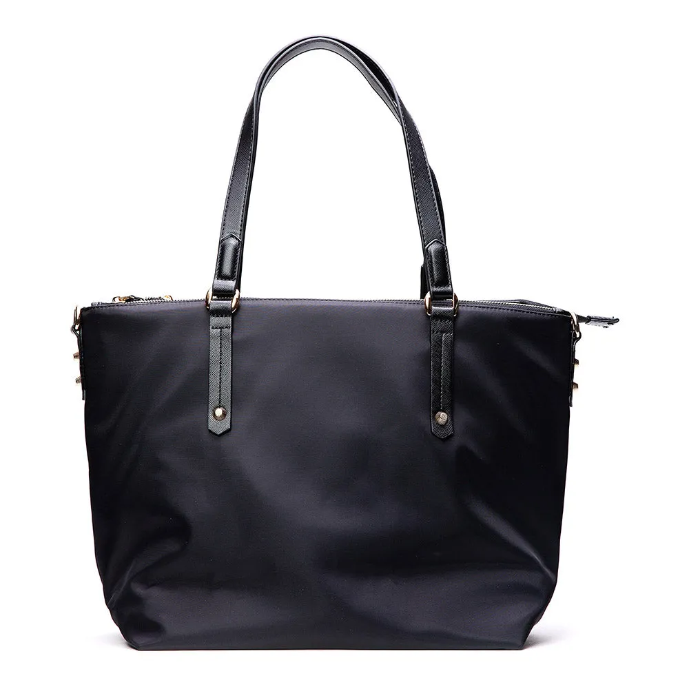 Catalina Laptop Tote Black Nylon