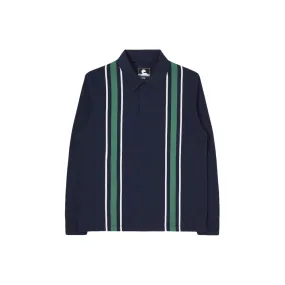 Club Stripes Polo LS (maritime blue)