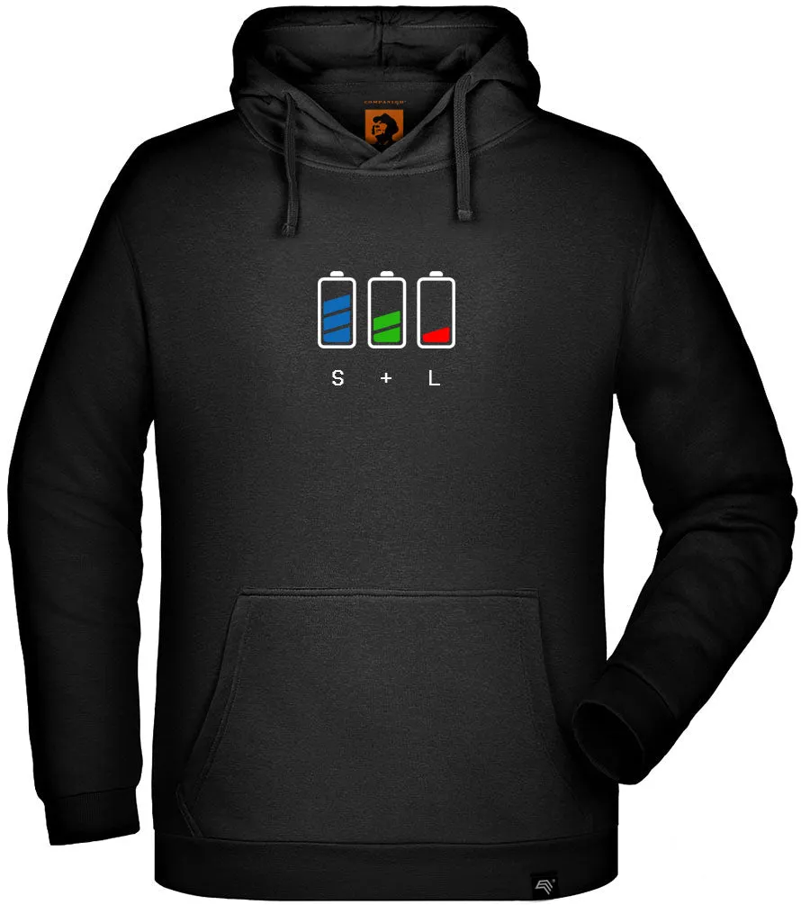 COMING SOON ― Batteries ― Unisex Hoodie - Schwarz