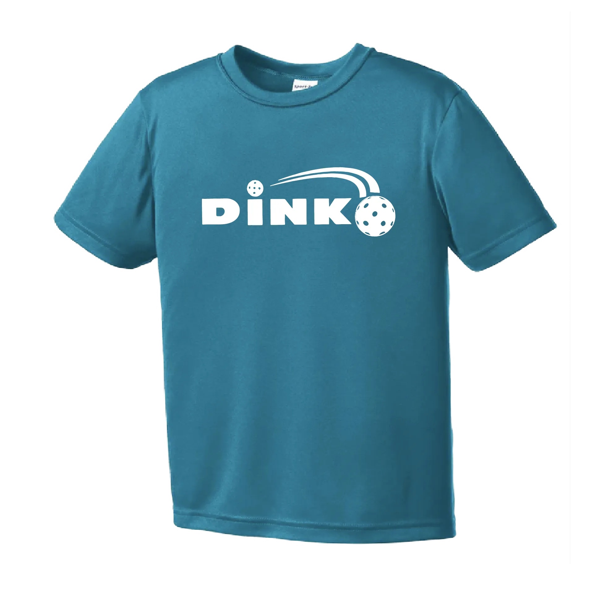 Dink Pickleball | Youth Short Sleeve Athletic Shirt | 100% Polyester