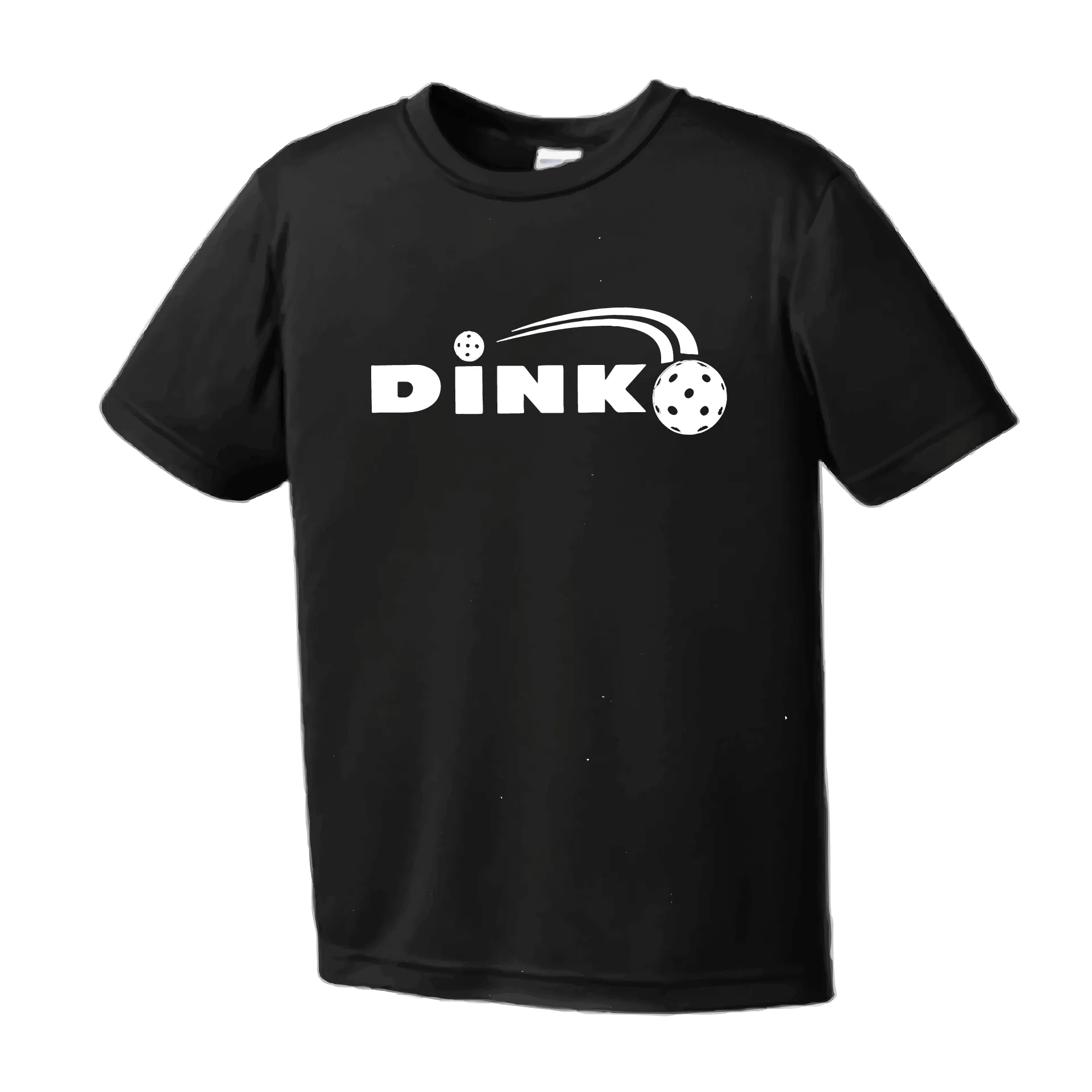 Dink Pickleball | Youth Short Sleeve Athletic Shirt | 100% Polyester