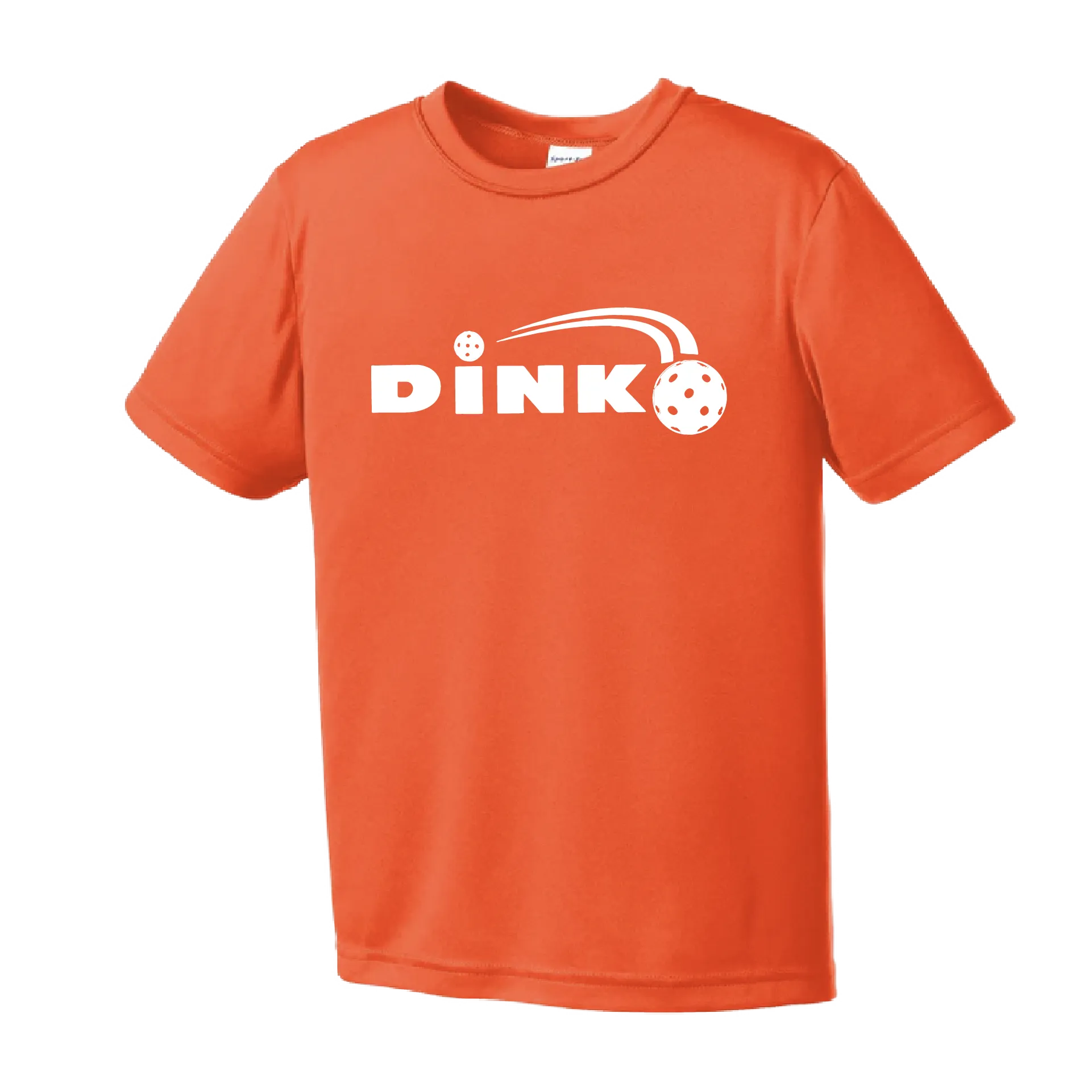 Dink Pickleball | Youth Short Sleeve Athletic Shirt | 100% Polyester