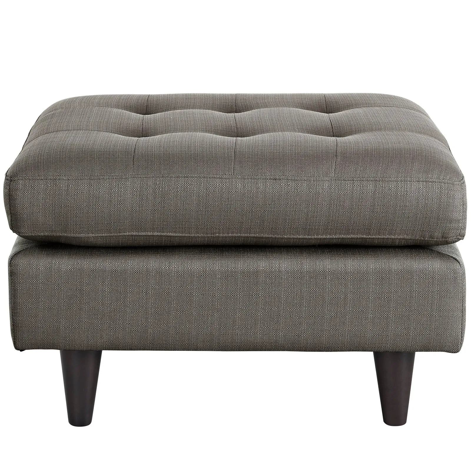 Empress Upholstered Fabric Ottoman