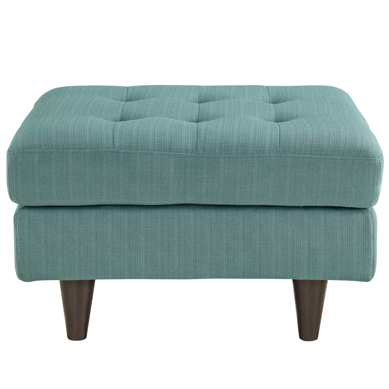 Empress Upholstered Fabric Ottoman