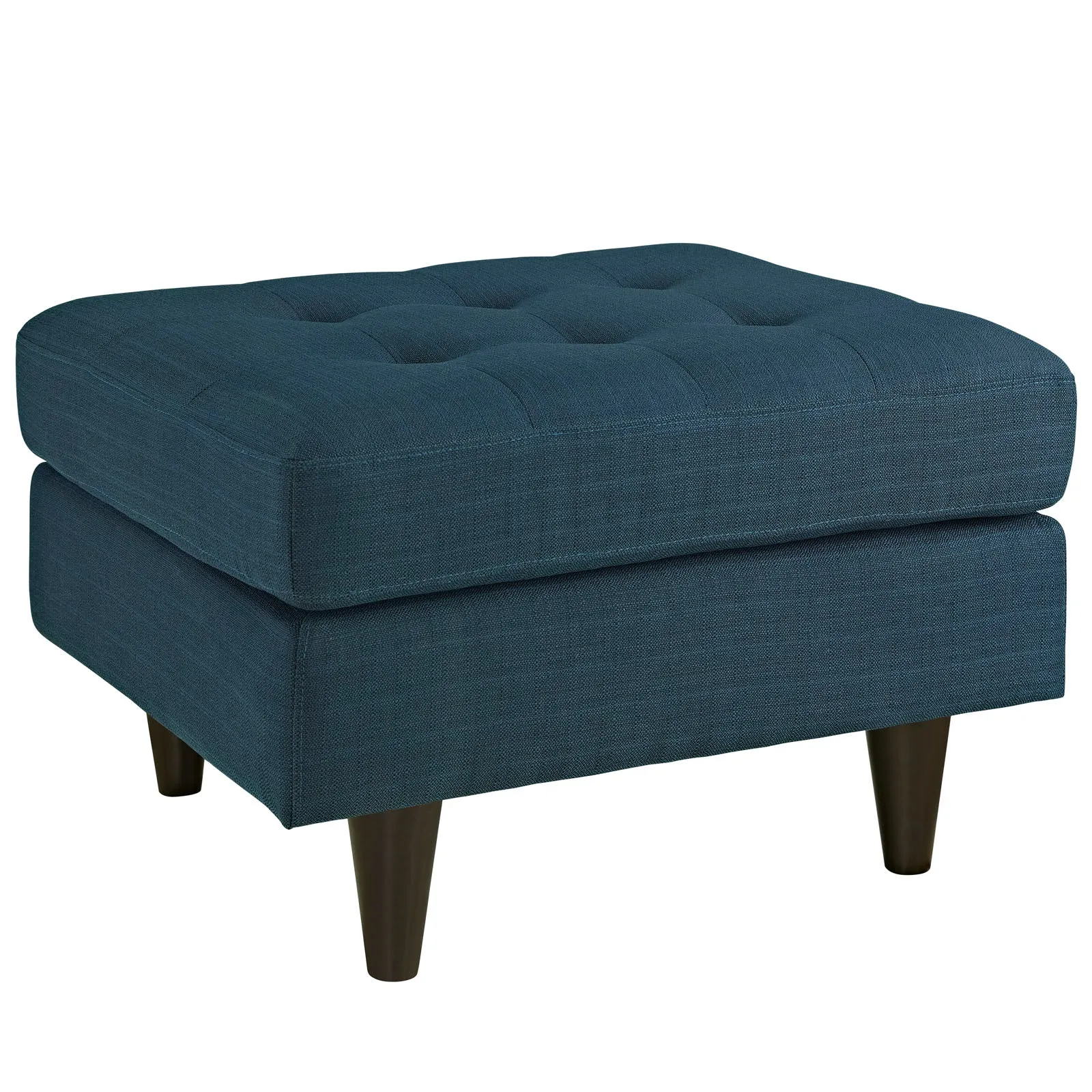 Empress Upholstered Fabric Ottoman