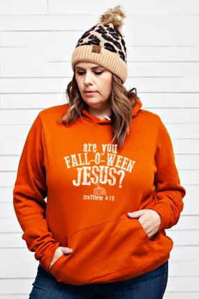 Fall-O-Ween Jesus 4883 Hoodie