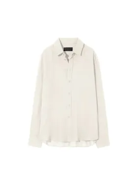 Gaia Slim Shirt in Ivory