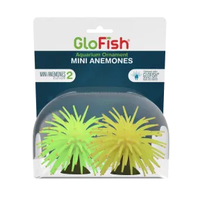 GloFish Anemone Mini Yellow and Green 2 count