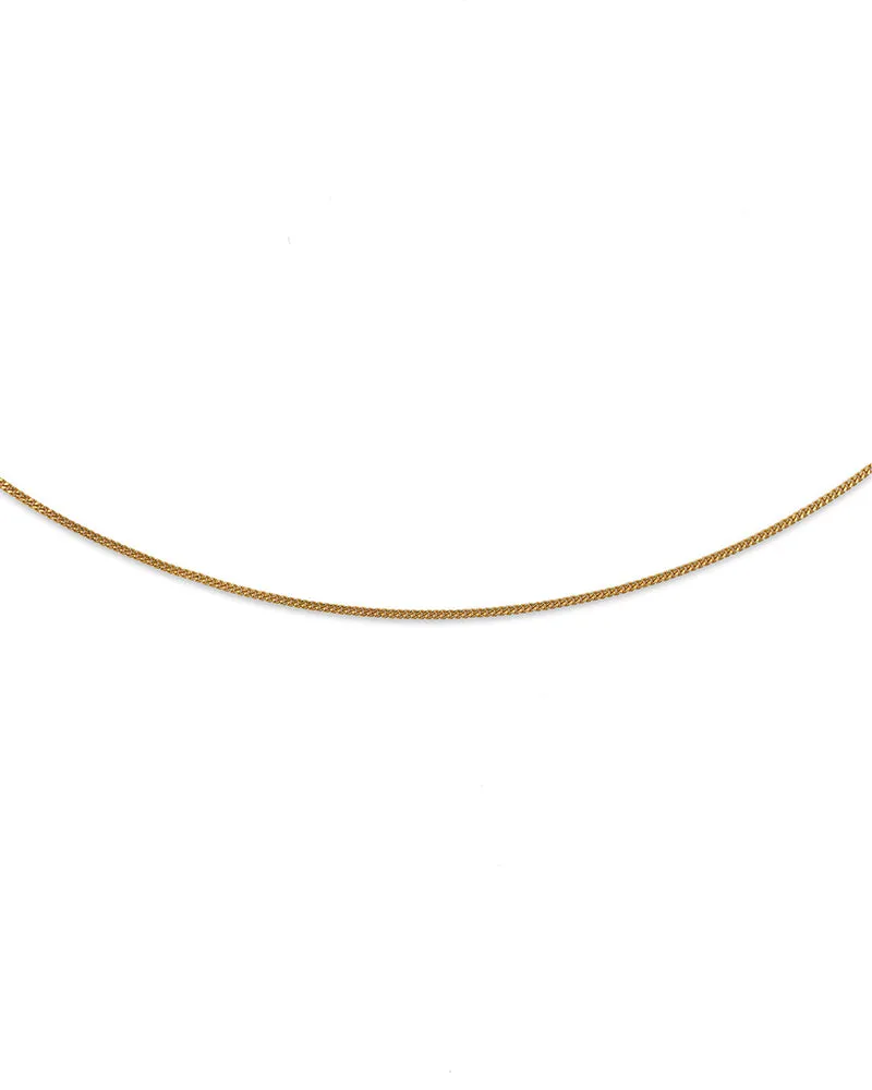 Gourmet necklace 14k gold