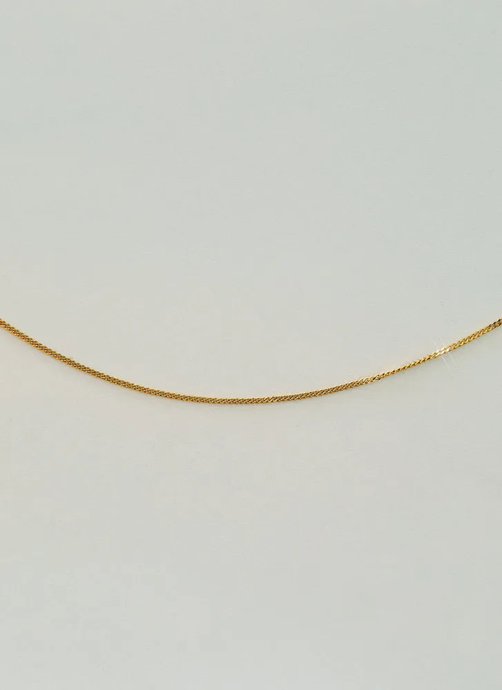 Gourmet necklace 14k gold