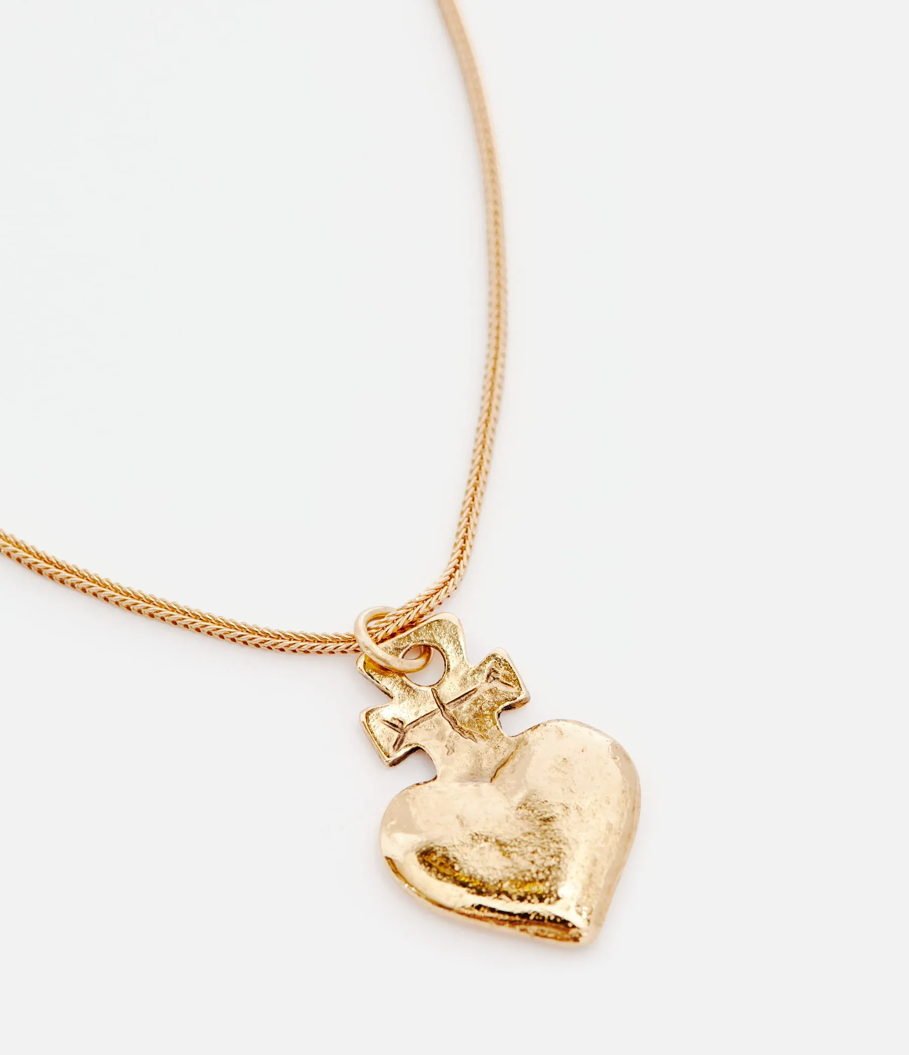 Hand-Cut Mini Heart Necklace