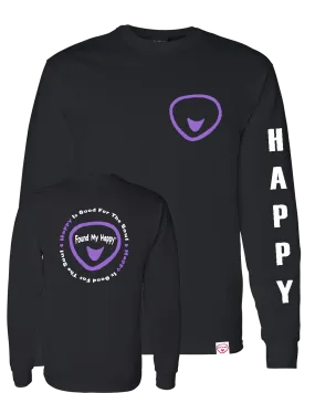 Happy Soul Long Sleeve front/back/sleeve Printed