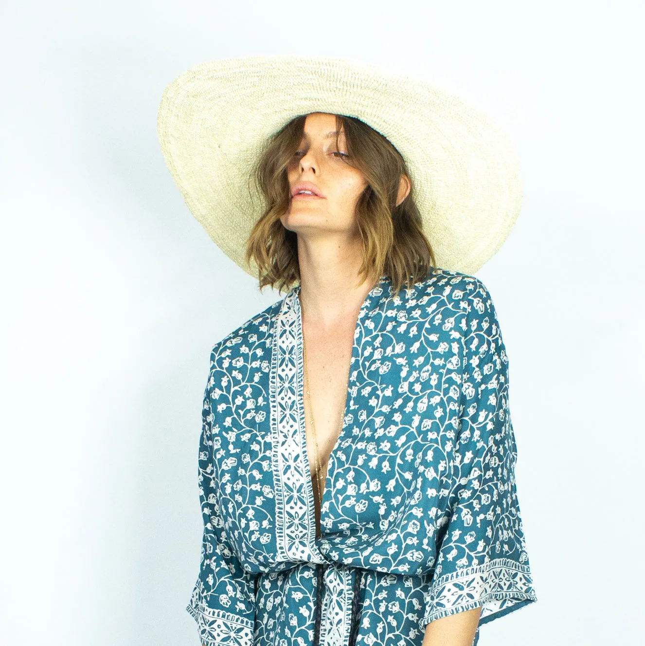 JACARANDA STRAW HAT | NATURAL