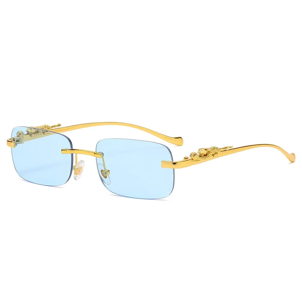 Jaguars X - Gold & Blue Sunglasses