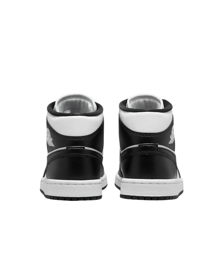 Jordan women's sneakers shoe Air Jordan 1 Mid DV0991 101 white-black