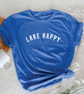 Lake Happy Graphic T-Shirt