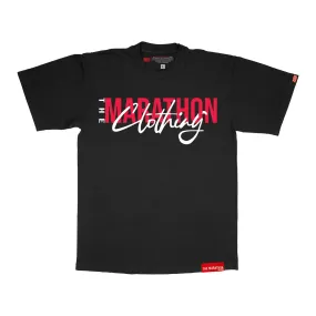 Marathon Clothing Interlock T-Shirt - Vintage Black