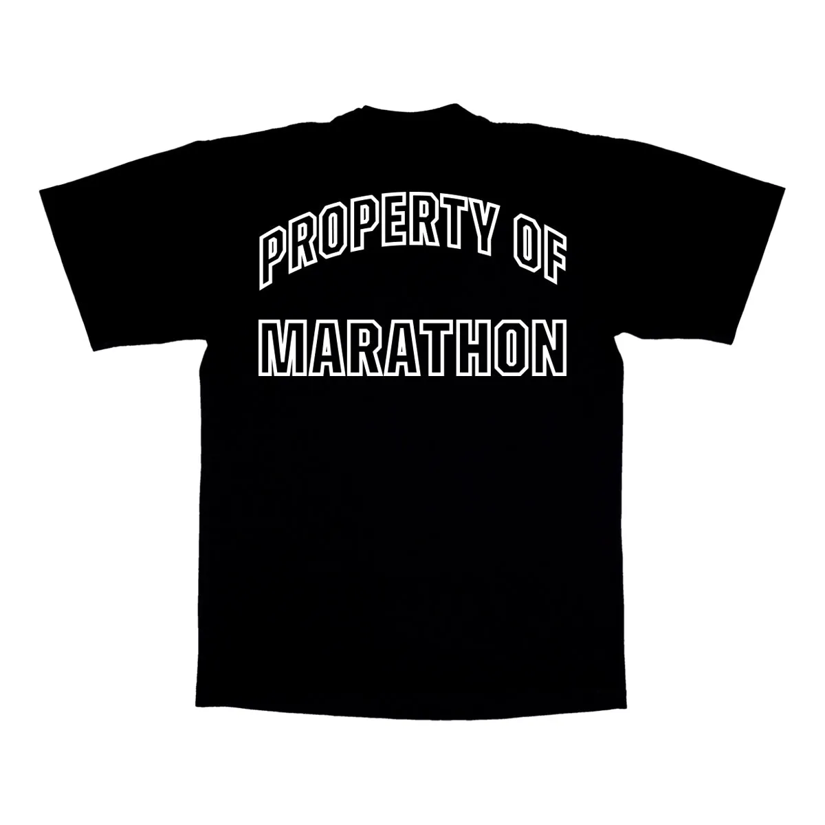 Marathon Globally Respected T-Shirt - Black/Cream