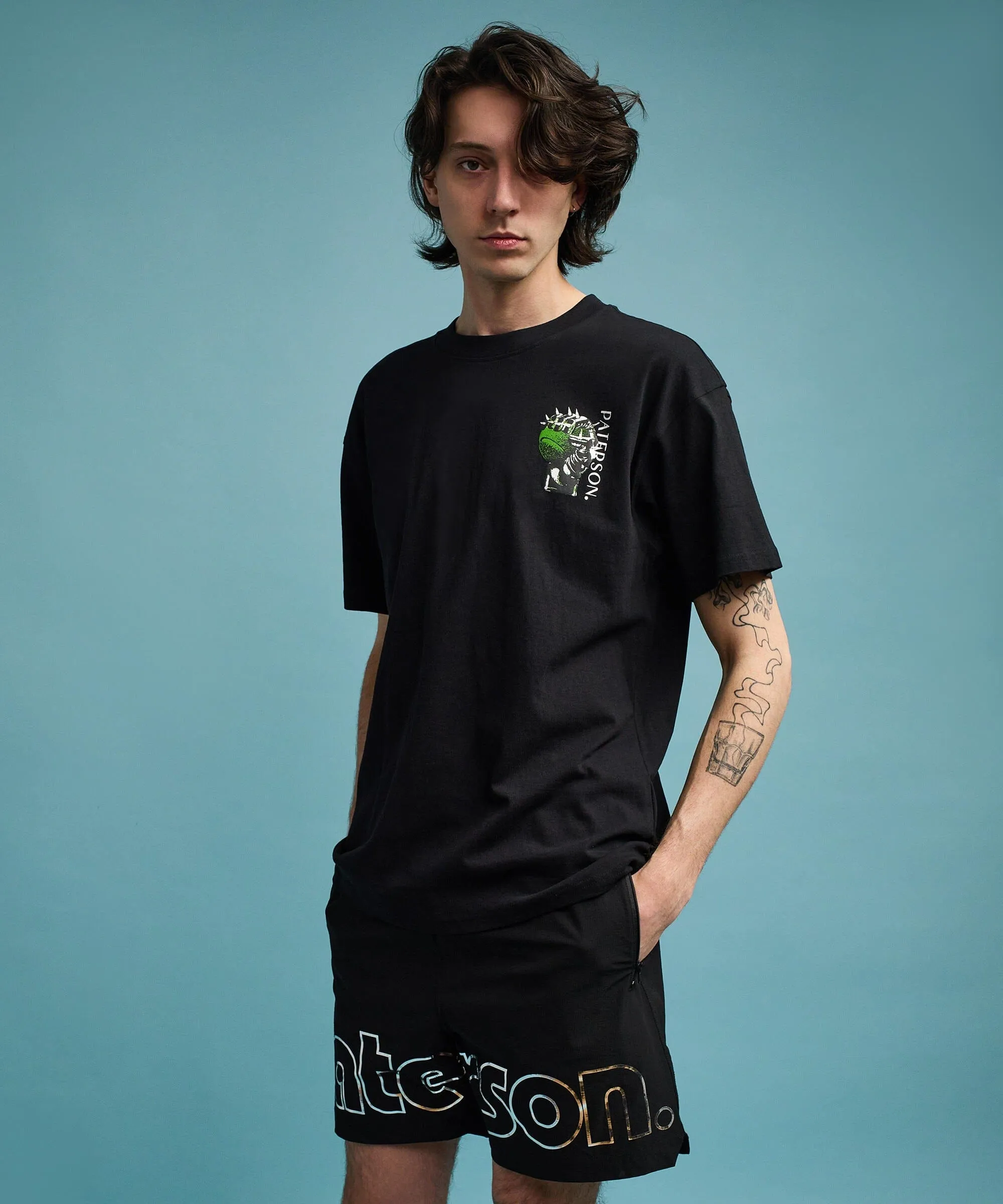 Match Point Short Sleeve Tee - Black