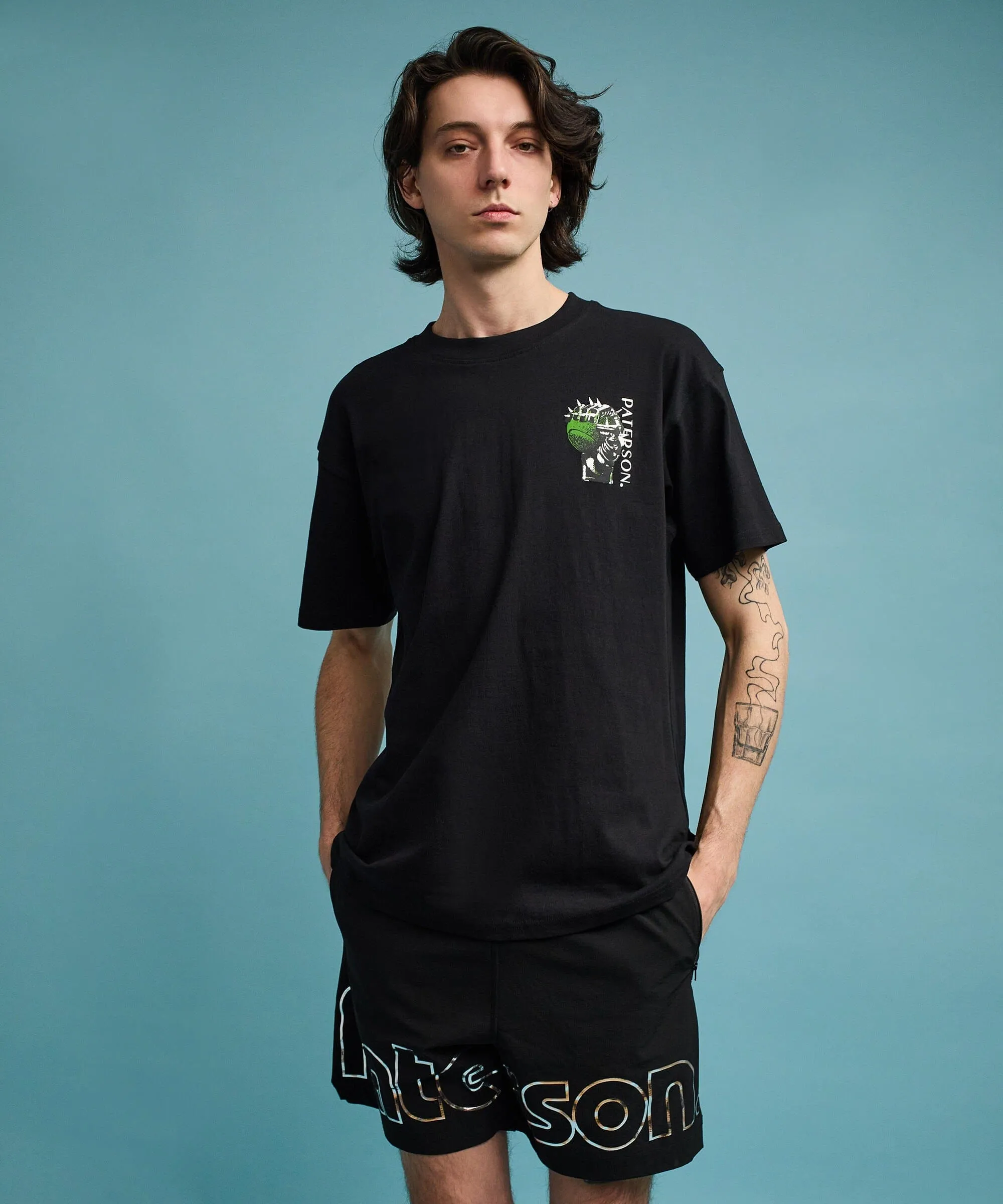 Match Point Short Sleeve Tee - Black