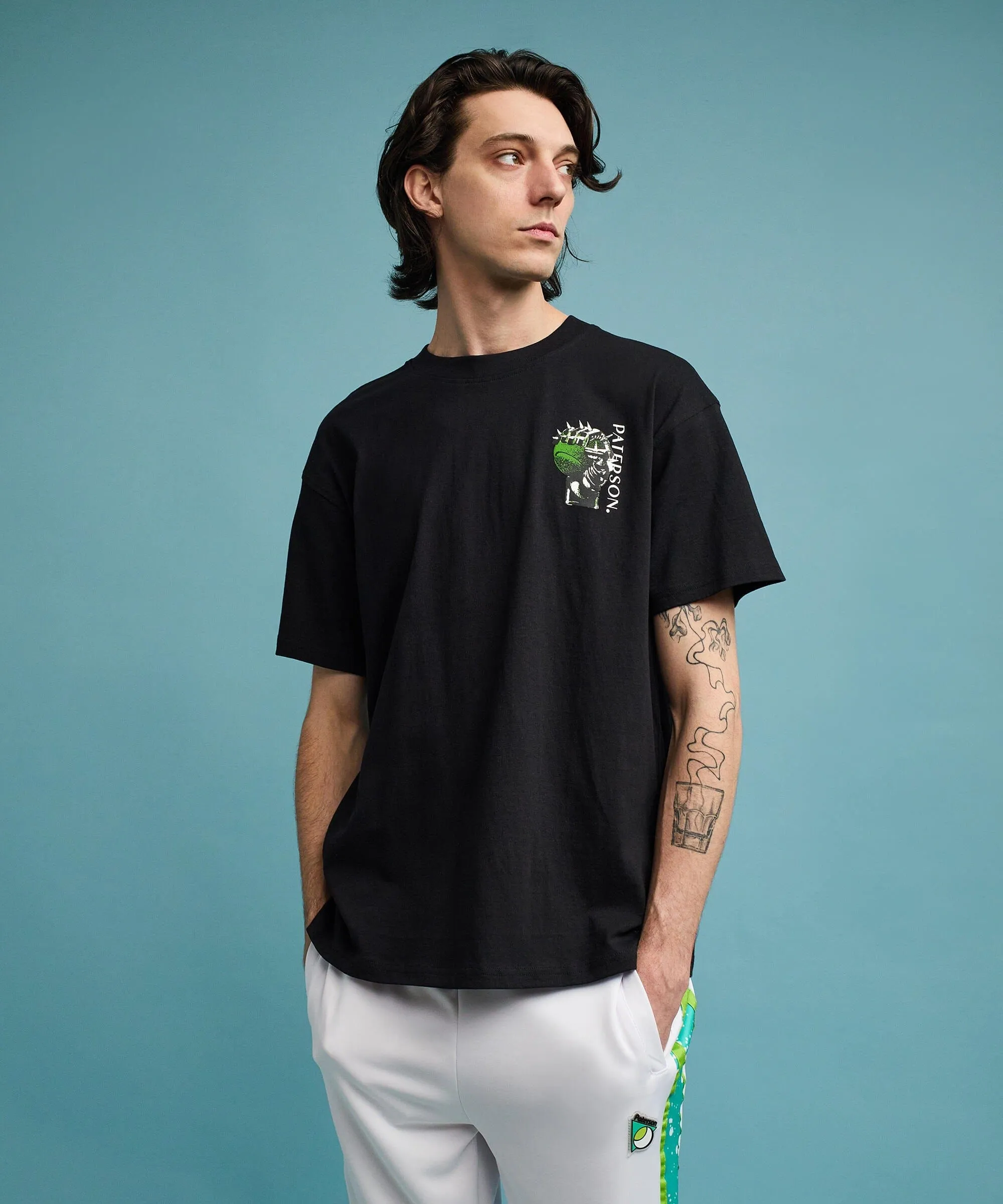 Match Point Short Sleeve Tee - Black