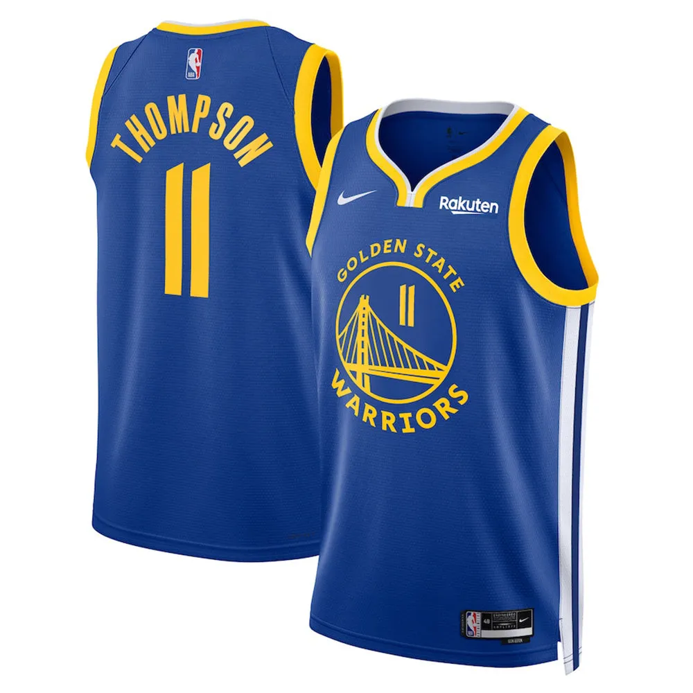 Men's Golden State Warriors Klay Thompson Jersey Icon Edition Royal Blue